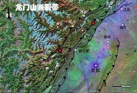 龙门山断裂带 龙门山断裂带