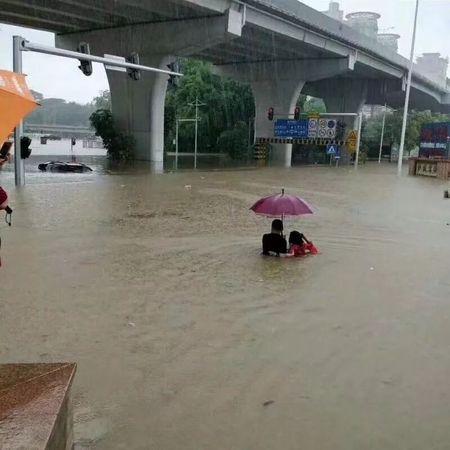 常平天桥积水 常平天桥积水